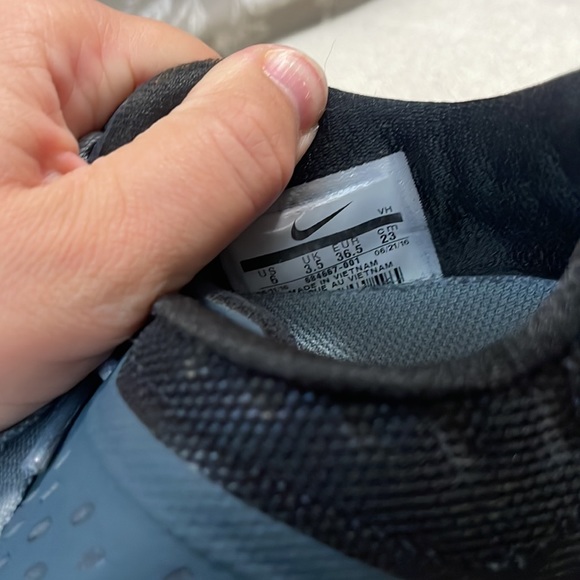 Nike Fitsole Lite Run 2 Black Grey Running Shoes Womens Size 6 - Picture 4 of 4